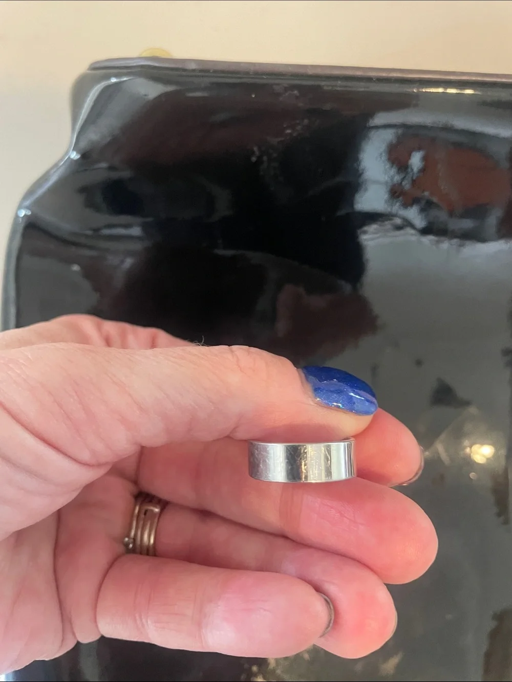 Unbranded Silver Smart Ring - Sleek Everyday Wearable